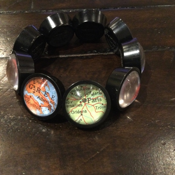 Bracelet - HOTCAKES, World Map - Picture 3 of 5